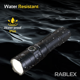 4200 Lumens LED Taschenlampe, Aluminium Ultrahell Torch Flashlight, Wasserdicht - RB708