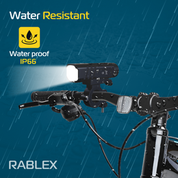 LED Fahrradlicht ampe RABLEX – 2000 Lumen 5000mAh SuperHelle Wiederaufladbare - RB713