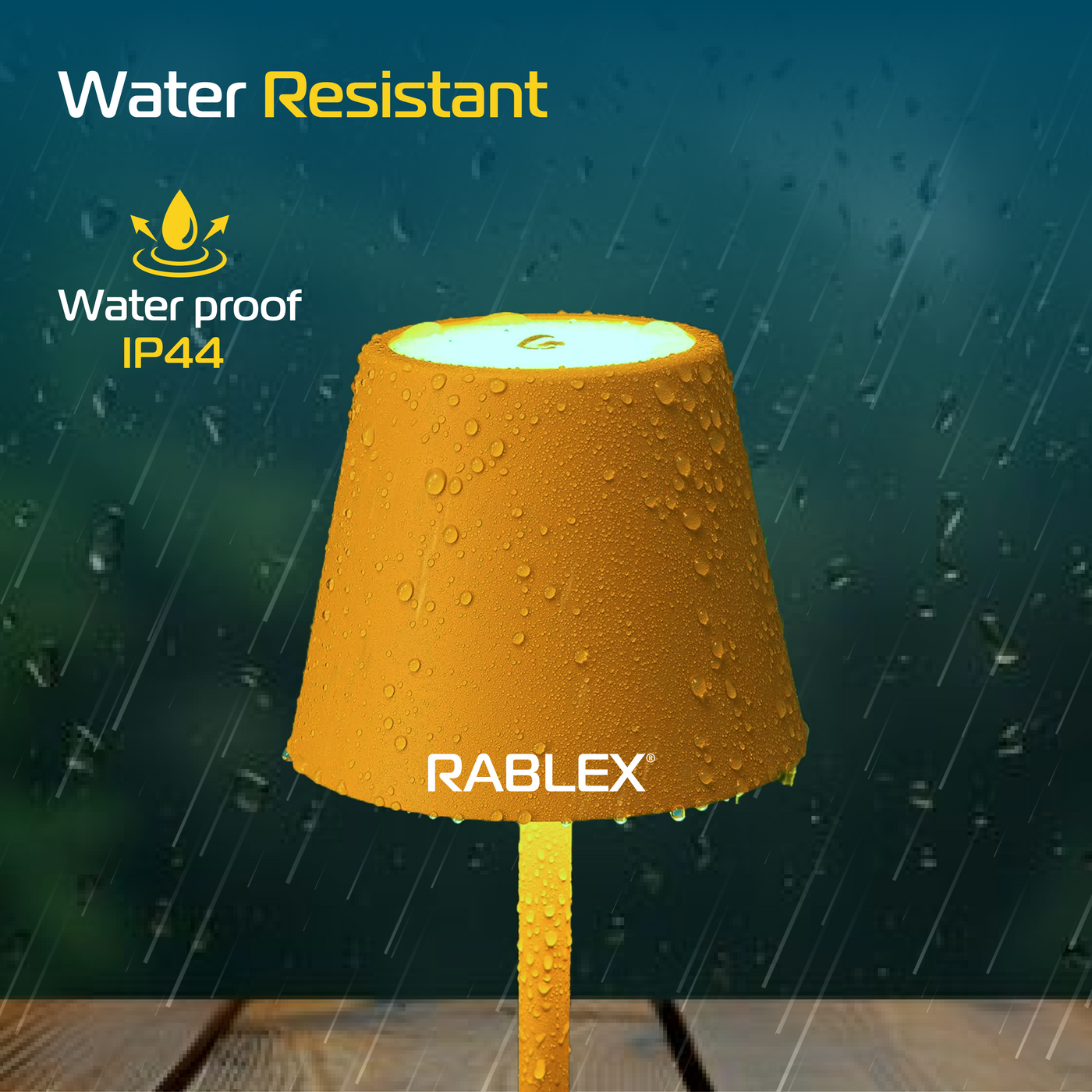 Tischlampe RABLEX RB565 LED – Tragbar, USB-C, 3,5W, Warmweiß & Kaltweiß, dimmbar - RB565