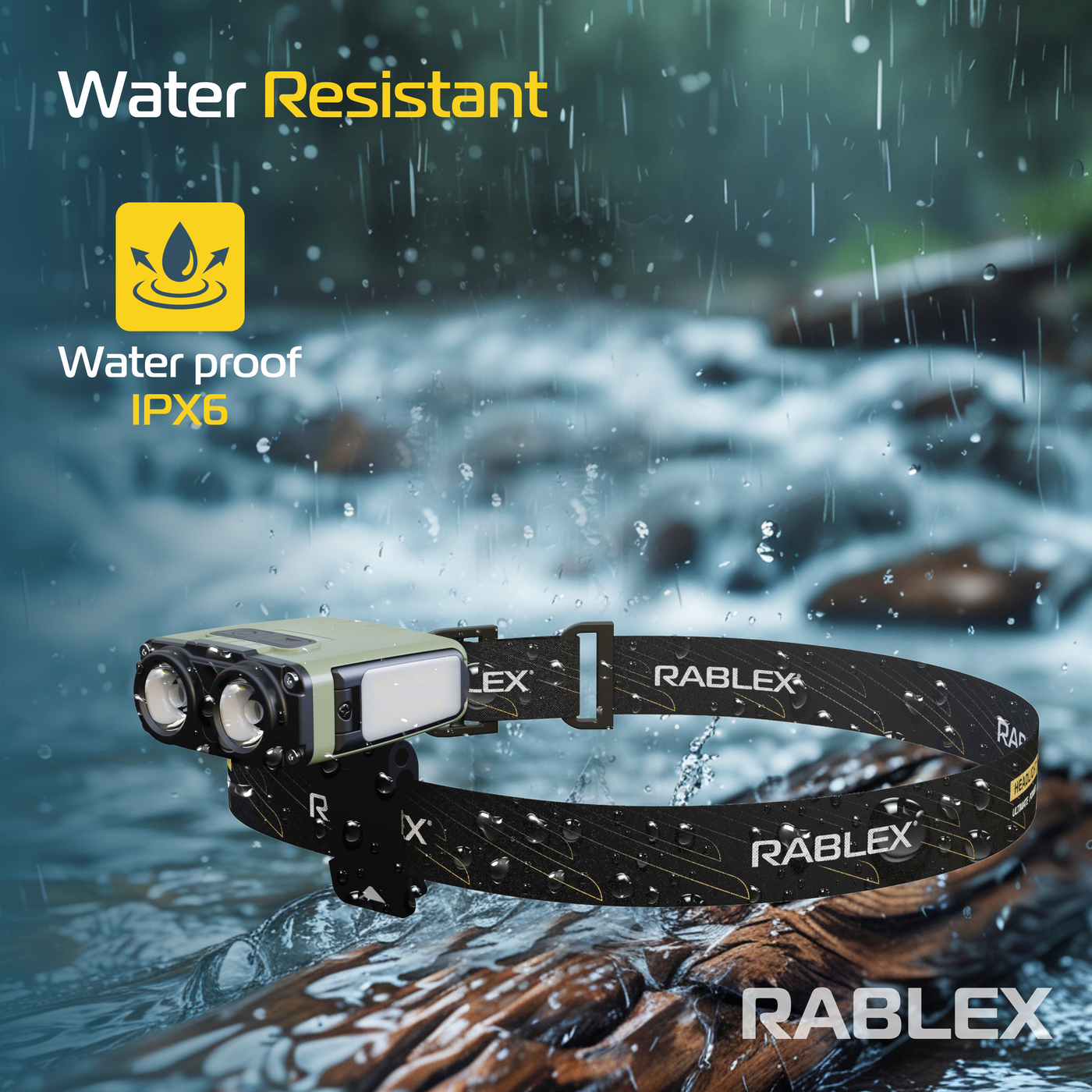 2in1 LED Stirnlampe & Fahrradlicht 900LM Wasserdicht Wiederaufladbar mit Sensor