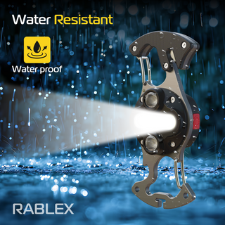 Mini Keychain Flashlight Emergency Rechargeable SuperLarge Floodlight