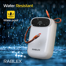 Rablex 20000 mAh Powerbank USB-C PD 120W 30W Ausgang iPhone & Android kompatibel