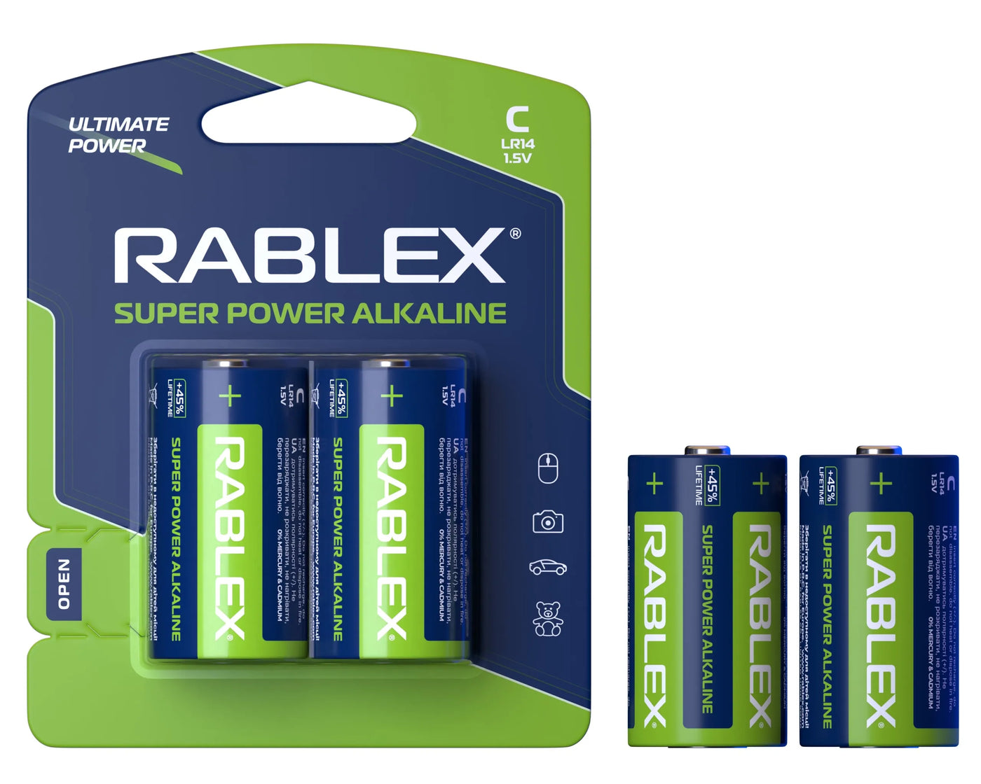 Super Power Alkaline - C-Type