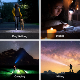 RABLEX LED Taschenlampe 4000 Lumen – 5 Modi Torch Flashlight, Wasserdicht - RB705