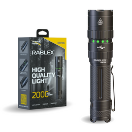 RABLEX 2000 Lumen 5000 mAh Wiederaufladbar, Superhelle LED Taschenlampe - RB706