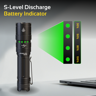 RABLEX 2000 Lumen 5000 mAh Wiederaufladbar, Superhelle LED Taschenlampe - RB706