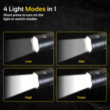 RABLEX 2000 Lumen 5000 mAh Wiederaufladbar, Superhelle LED Taschenlampe - RB706