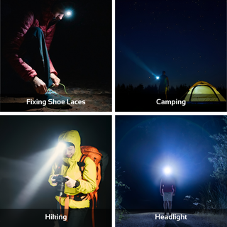 Stirnlampe Wiederaufladbar 550 LUMEN Kopflampe Bewegungssensor 7-Modi Rotlicht RABLEX RABLEX (50) - RB568
