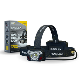 LED Headlamp Rechargeable RABLEX 400Lm Headlamp Rotlicht Sensor, Wasserdicht - RB 651