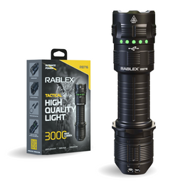 RABLEX 3000 Lumens Torch -LED Flashlight Rechargeable, Ultra Bright 5 Mode - RB716