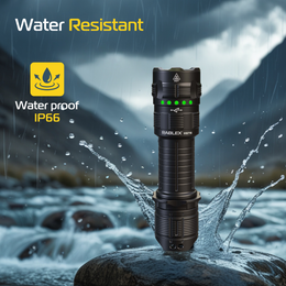 RABLEX 3000 Lumens Torch -LED Flashlight Rechargeable, Ultra Bright 5 Mode - RB716