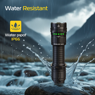 RABLEX 3000 Lumens Torch -LED Flashlight Rechargeable, Ultra Bright 5 Mode - RB716