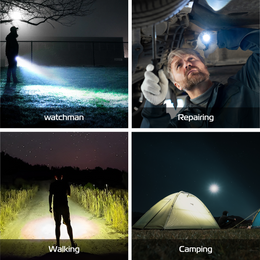 RABLEX 3000 Lumens Torch -LED Flashlight Rechargeable, Ultra Bright 5 Mode - RB716
