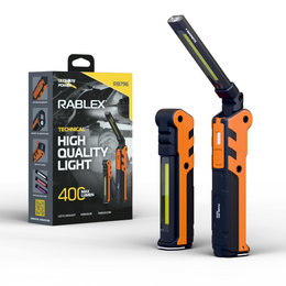 RABLEX COB/LED Akku Arbeitsleuchte ausklappbar bis 180° verstellbar Magnetfuß LT - RB796