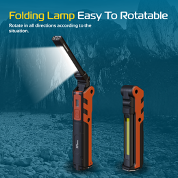 RABLEX COB/LED Akku Arbeitsleuchte ausklappbar bis 180° verstellbar Magnetfuß LT - RB796