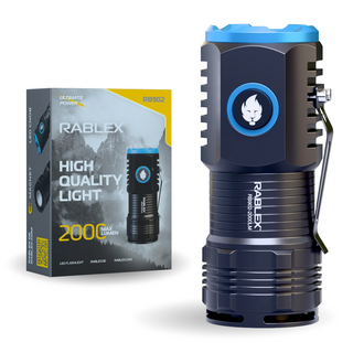 Ultrahell 2000 Lumen LED Taschenlampe – Aluminium & Wasserdicht Torch Flashlight RB - 902