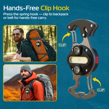 Mini Keychain Flashlight Emergency Rechargeable SuperLarge Floodlight