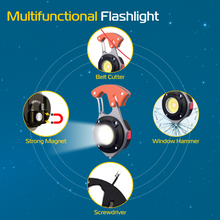 Schlüsselanhänger Taschenlampe RABLEX 6 Modi – Weiß/Warm/Rot 6 Modi, Aluminum