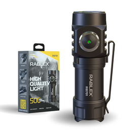 Mini LED Taschenlampe, Aluminium Torch Flashlight, Wasserdicht & wiederaufladbar - RB701