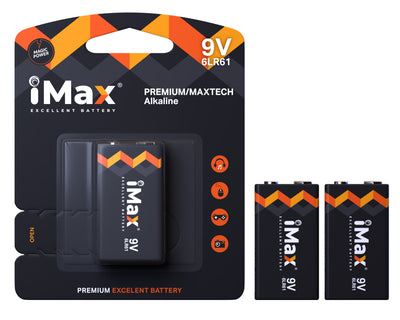 PREMIUM_MAXTECH Alkaline 6LR61_9V 1pcs BLISTER