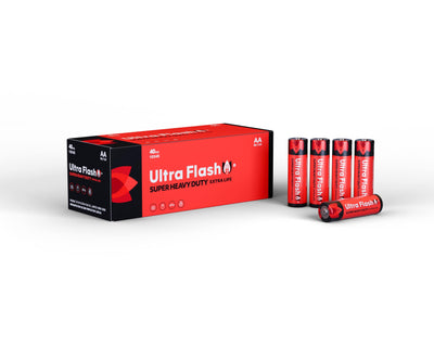 Ultra Flash SUPER HEAVY DUTY R6_AA 4pcs SHRINK