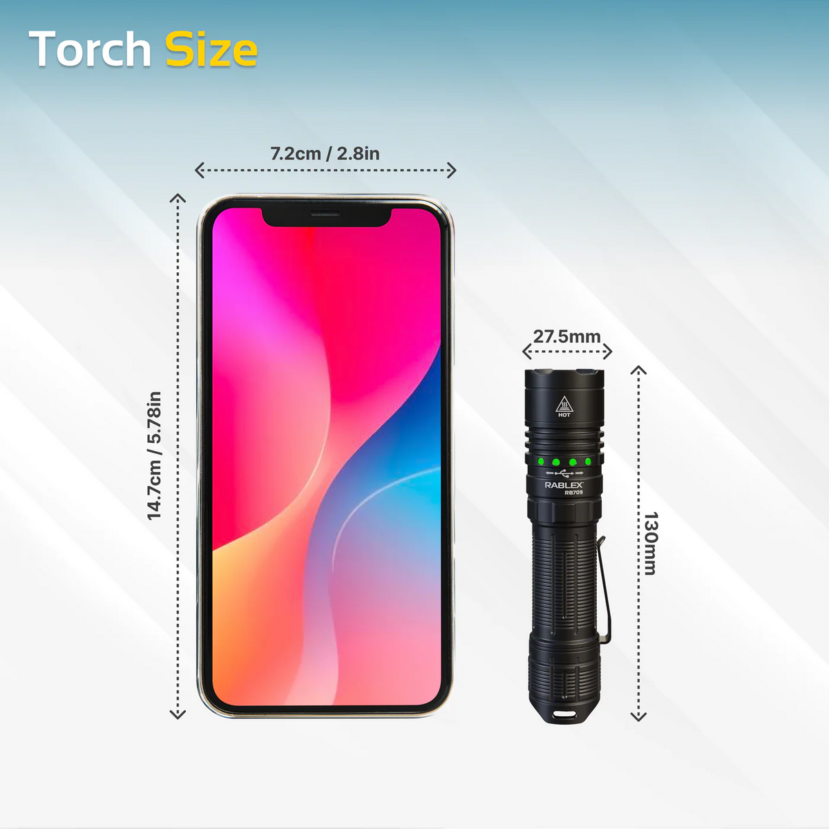 Taschenlampe - RB709