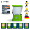 RABLEX RB560 Campinglampe 10W | 3800-mAh-Akku | USB-C | 5 Modi | IPX5 | Weiß/Rot
