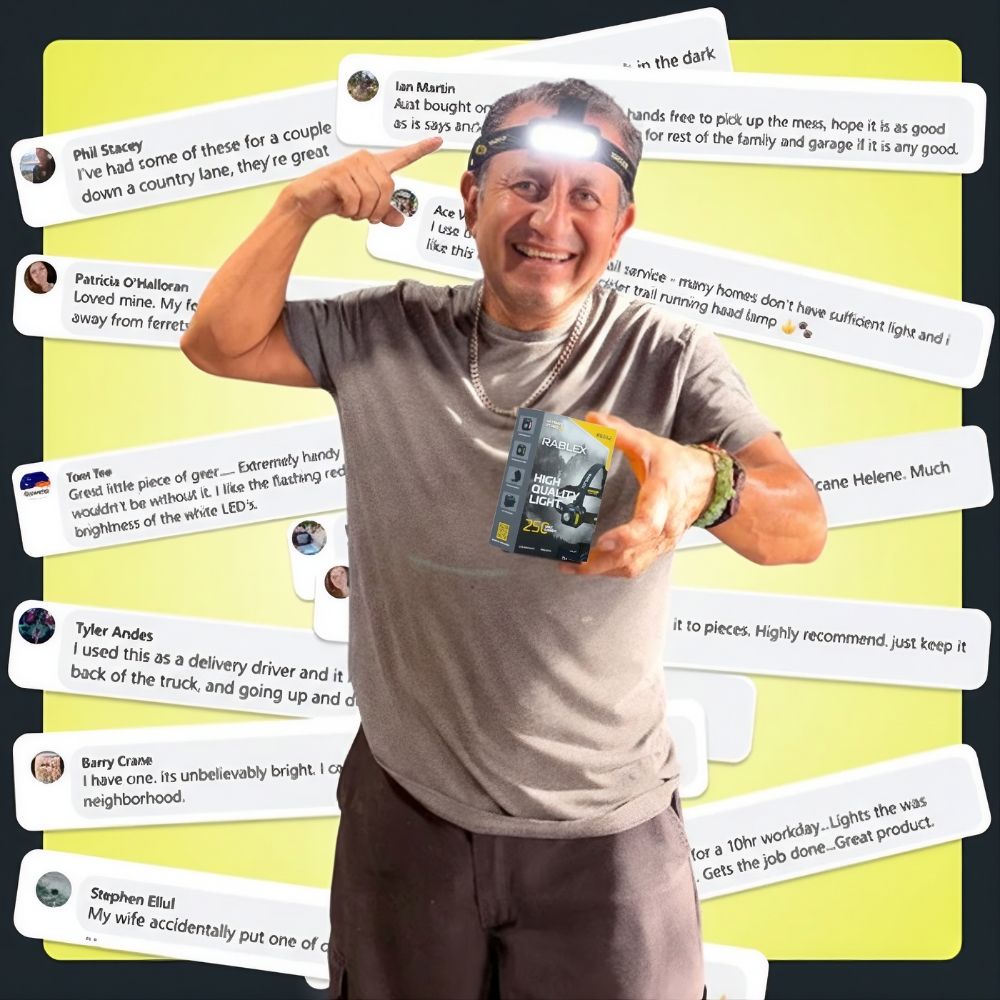 RABLEX RB662 LED-Stirnlampe